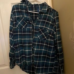 Blue flannel